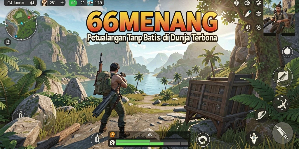 Gameplay seru di dunia terbuka 66MENANG.