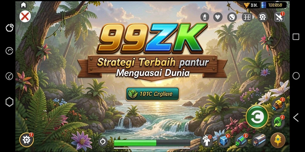 Tampilan gameplay mendalam dan strategi dalam 99ZK.