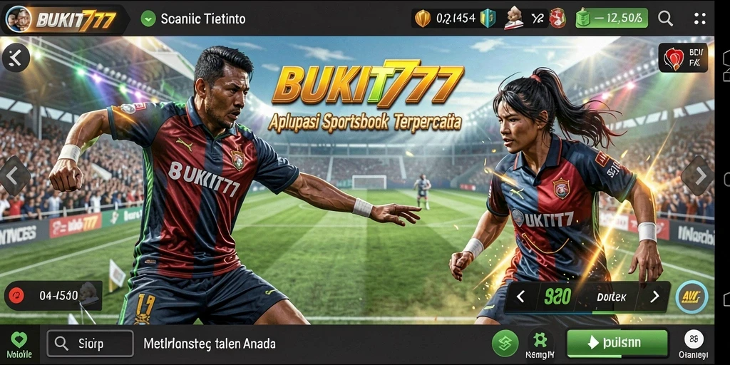 Tampilan menarik dari gameplay BUKIT777 yang menyajikan taruhan olahraga.