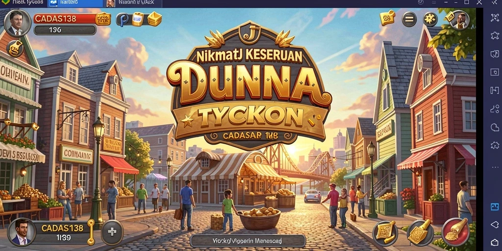 Tangkapan layar menampilkan gameplay intens dan strategi bisnis di CADAS138.