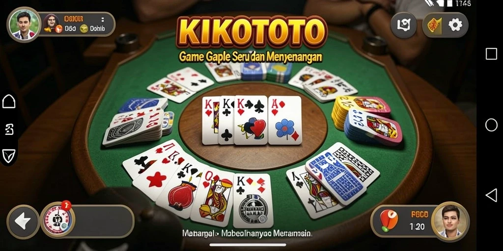 Tampilan gameplay KIKOTOTO yang seru dan interaktif.