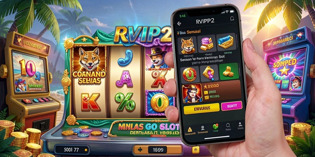 Tampilan gameplay menarik slot RVIP2 dengan fitur yang memukau.