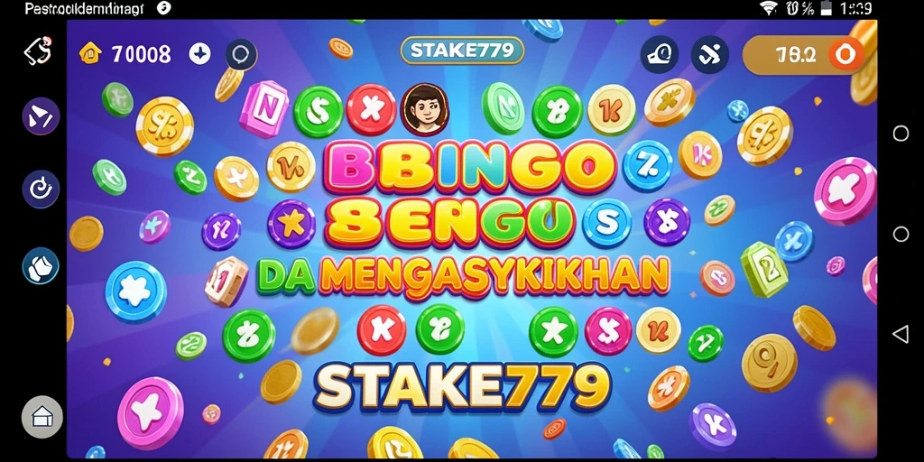 Screenshot gameplay Bingo dengan tampilan seru dan interaktif.