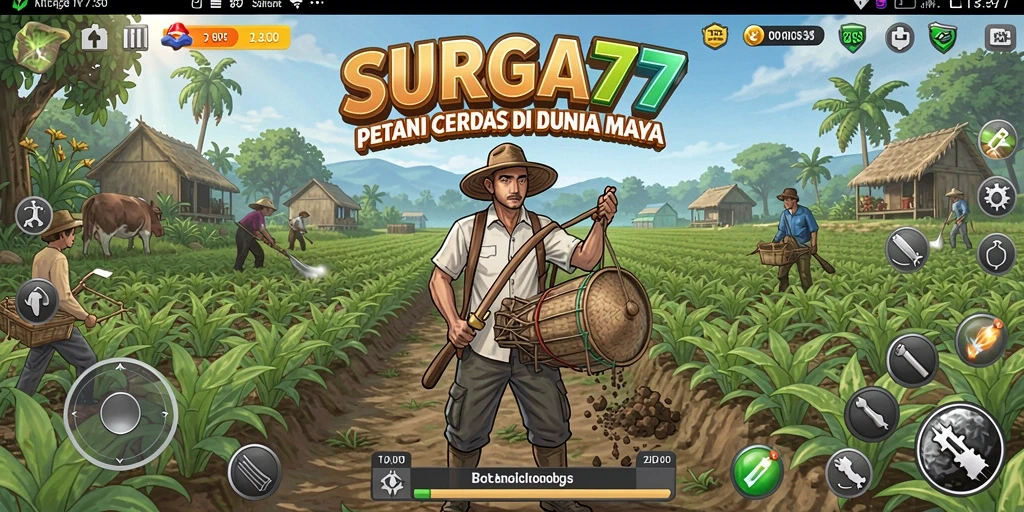 Tampilan gameplay menarik dari SURGA77 yang penuh warna dan menawan.