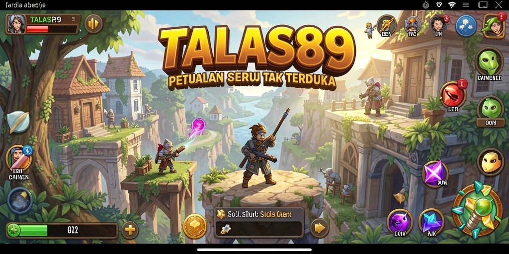 Tampilan gameplay TALAS89 yang menarik dan penuh aksi adventur.